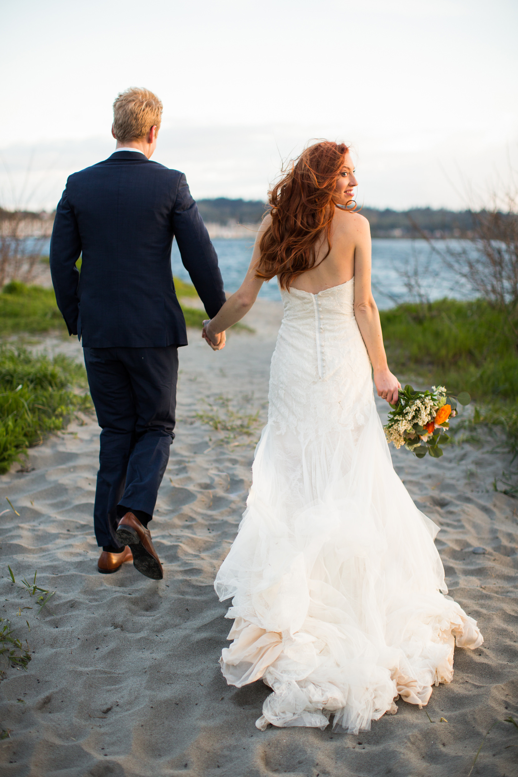 Golden Gardens Beach Elopement